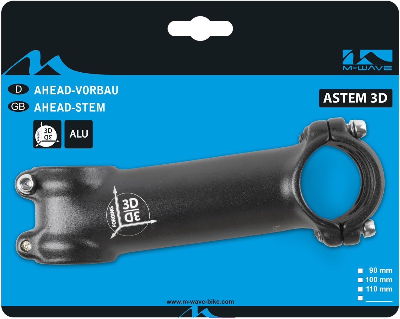 M-Wave Astem 3D Ahead Handle Stem