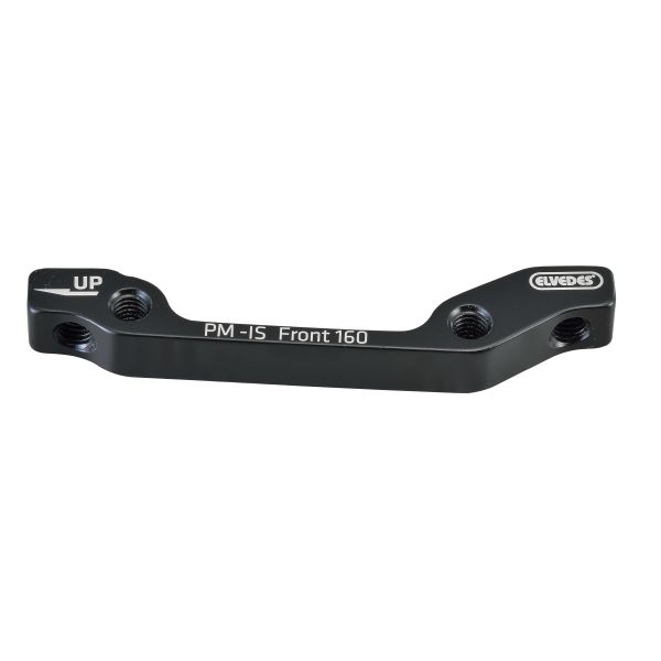 Caliper Adapter Black PM-IS Rear 140 + Front 160