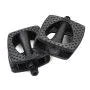 Pedals Gazelle FP-839 Plastic Gray/Black set